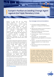 Triple Planetary Crisis